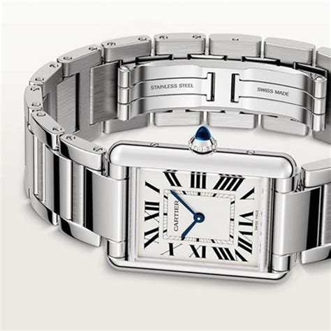 cartier tank must quartz.